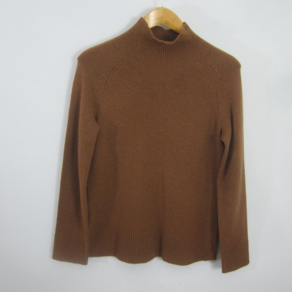 Theory Brown Turtleneck Sweater - Picture 4 of 9
